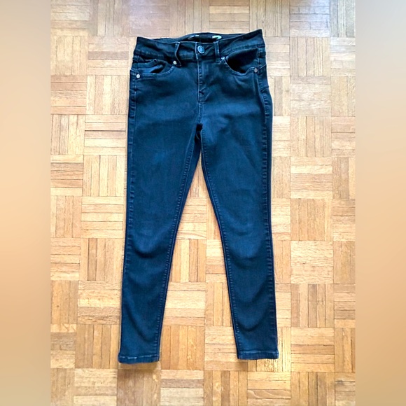 Seven7 Booty-Shaper Stretchy Skinny Jeans in Black - size 10 - Picture 2 of 14